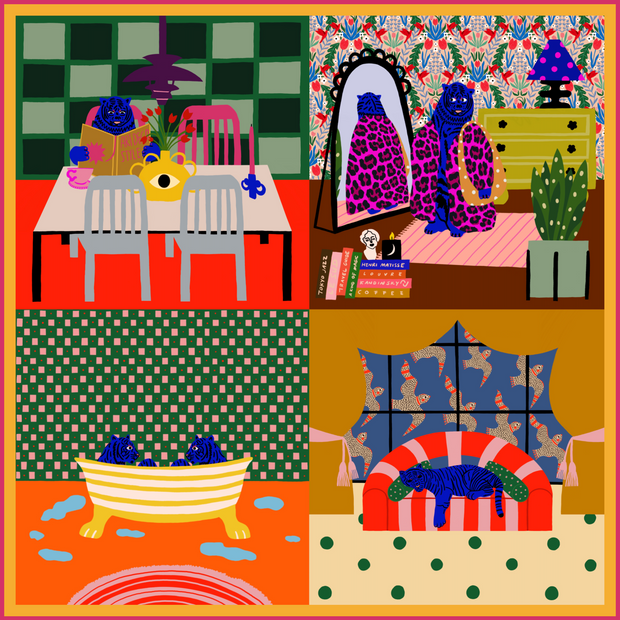 Dairy of a Tiger Sarong