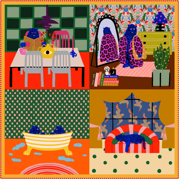 About Dairy of a Tiger Bandana