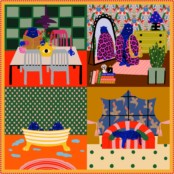 About Dairy of a Tiger Bandana