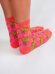 Cheetah Knit Ankle