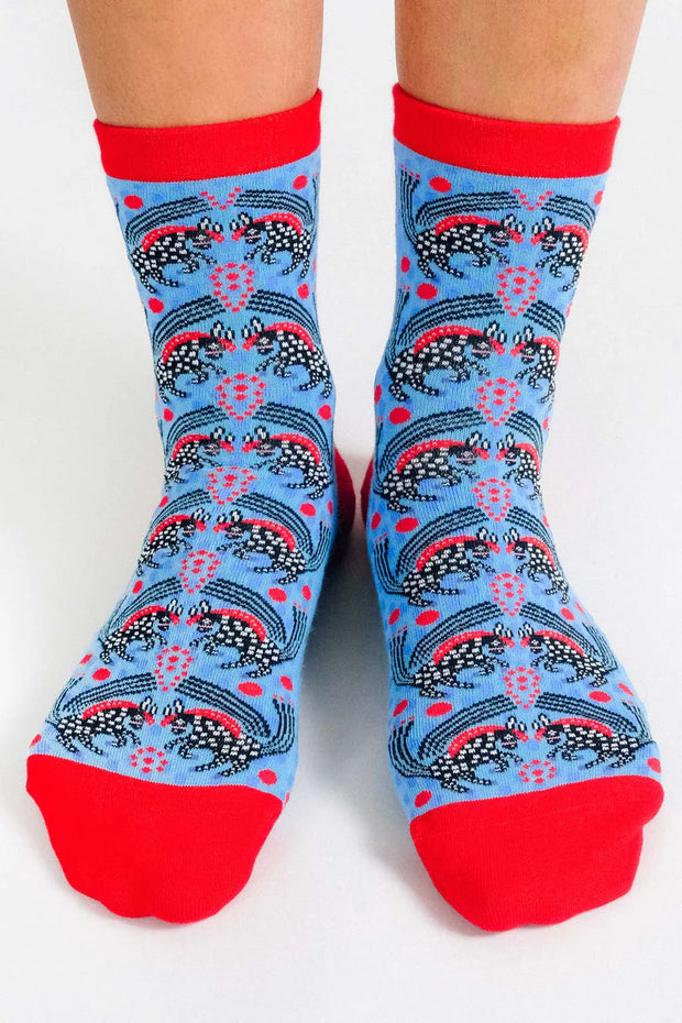 Horses Knit Ankle