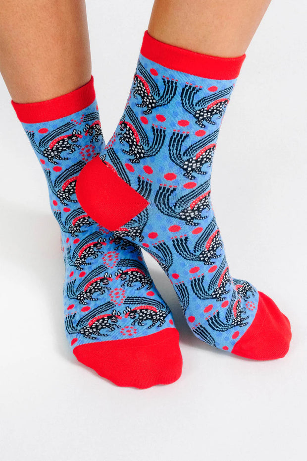 Horses Knit Ankle